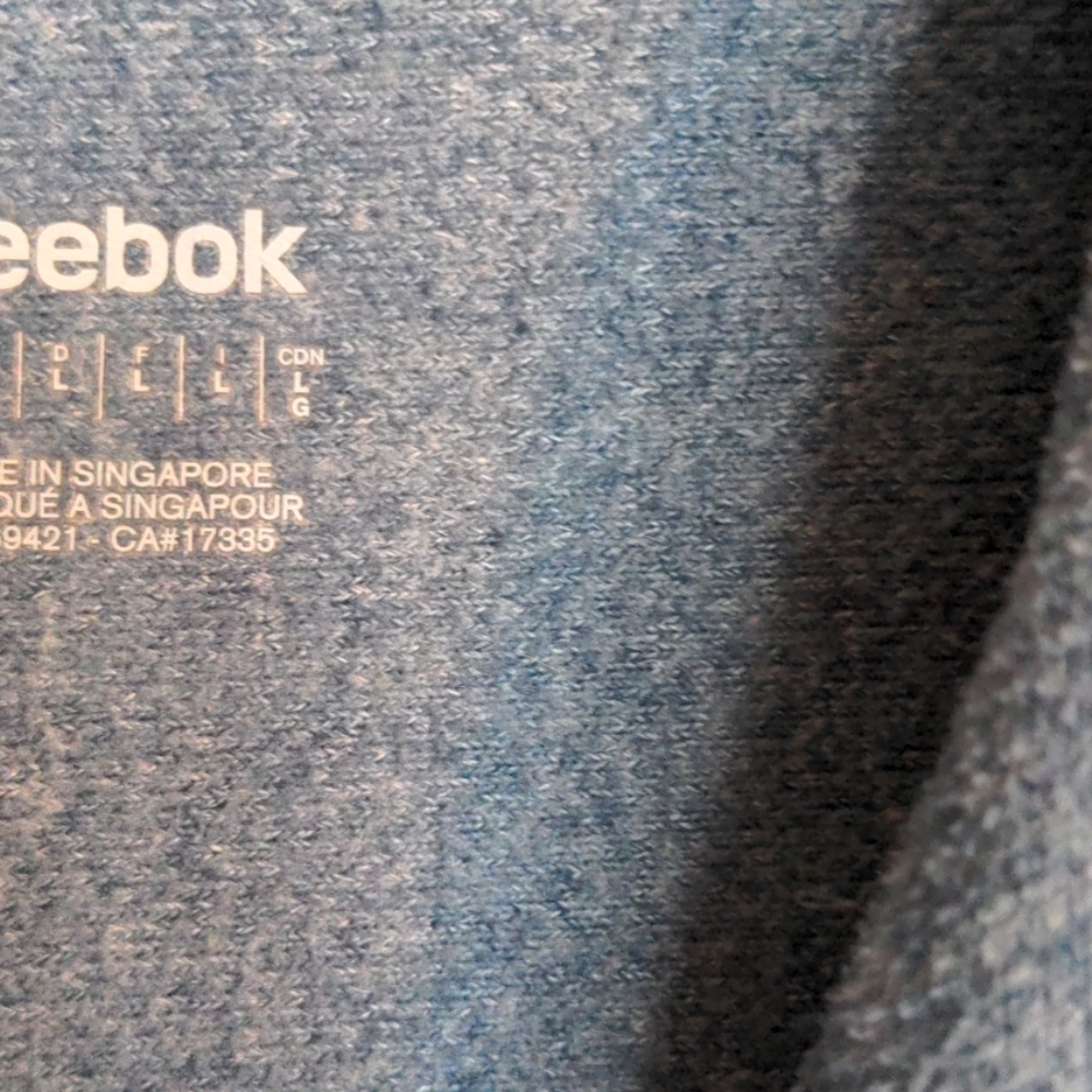 Mens large fill zip Reebok. - Picture 3 of 4